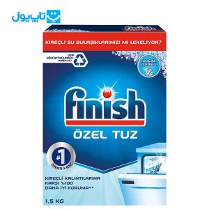 نمک ماشین ظرفشویی فینیش finish بسته 1500 گرمی