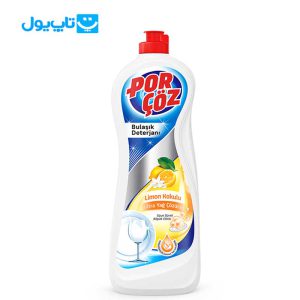 مایع ظرفشویی پورچوز porcoz با رایحه لیمو حجم 675 میلی لیتر
