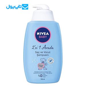 شامپو سر و بدن کودک نیوآ Nivea مدل 2 در 1 حجم 750 میلی لیتر