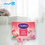 صابون حمام دورو DURU با رایحه گلهای بهاری بسته 4 عددی