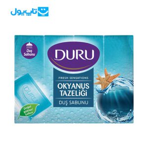 صابون حمام دورو DURU با رایحه اقیانوس بسته 4 عددی