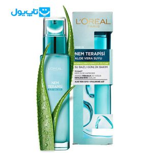 سرم آبرسان لورآل loreal عصاره آلوئهورا مناسب پوستهای چرب و مختلط 70 میلیلیتر