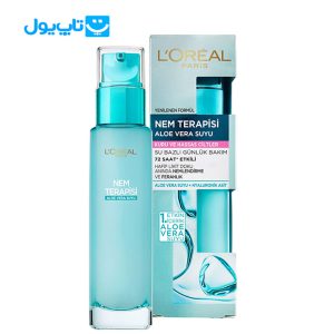 سرم آبرسان لورآل loreal عصاره آلوئهورا مناسب پوستهای خشک و حساس 70 میلیلیتر