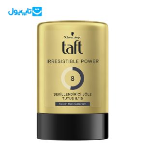 ژل مو تافت taft مدل Irresistible Power با قدرت نگهداری 8 حجم 300 میلی لیتر