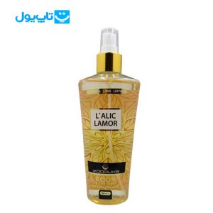 بادی اسپلش وودلایک Woodlike زنانه مدل LALIC LAMOR حجم 250 میلی لیتر