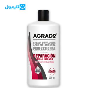 نرم کننده مو آگرادو AGRADO مدل BRILLO INTENSO درخشان کننده حاوی کلاژن حجم 900 میلی‌لیتر