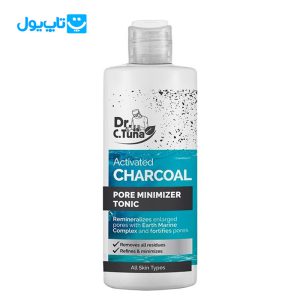 تونر زغالی دکتر سی تونا فارماسی Farmasi Dr C Tuna با خاصیت ضد جوش و کنترل چربی حجم 225 میلی لیتر