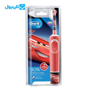 مسواک برقی اورال-بی Oral-B مدل kids طرح پسرانه Cars