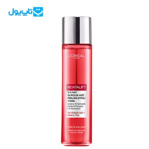 تونیک صورت لورآل loreal مدل Revitalift گلیکولیک اسید 5% حجم 180 میلی لیتر