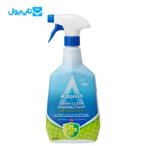 اسپری ضد عفونی کننده میکروب زدای استونیش Astonish مدل Germ Clear حجم 750 میلی‌لیتر