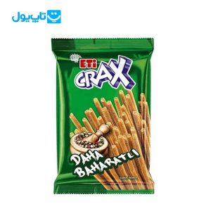چوب شور اتی Eti مدل Crax با طعم ادویه های باهاراتی 50 گرم