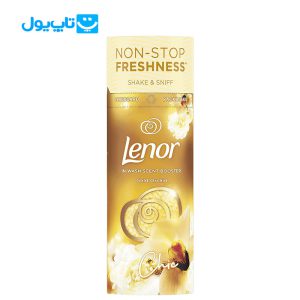 دانه های خوشبو کننده لباس لنور lenor رایحه ارکیده طلایی 176 گرم
