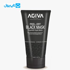 ماسک صورت زغالی آگیوا حجم 150 میلی لیتر