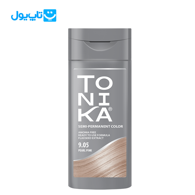 شامپو رنگ تونیکا TOHNKA مرواریدی شماره 9.05 حجم 150 میلی لیتر