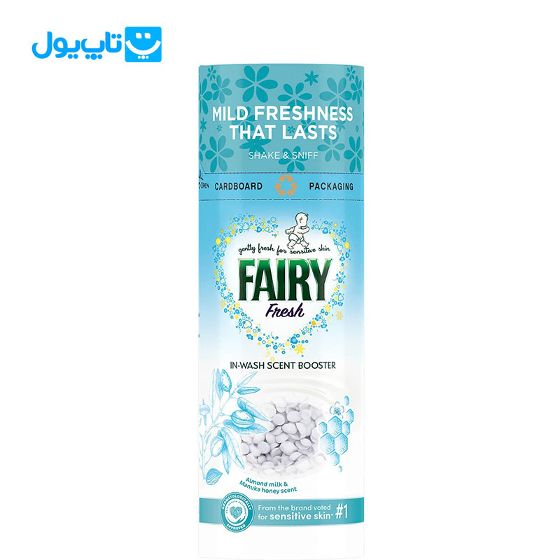دانه های خوشبو کننده فیری Fairy با رایحه شیر بادام و عسل مانوکا 245 گرم