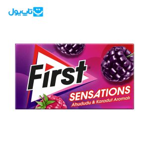آدامس فرست First با طعم شاه توت و تمشک 27 گرم