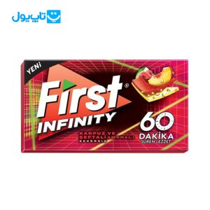 آدامس فرست First با طعم هلو و هندوانه 27 گرم