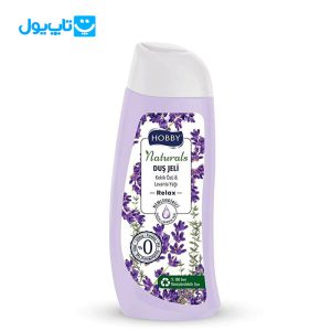 شامپو بدن هوبی Hobby مدل Naturals حاوی عصاره آویشن و روغن اسطوخودوس حجم 500 میلی لیتر