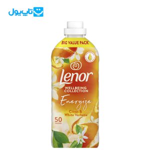 نرم کننده لباس لنور Lenor با رایحه مرکبات و سیاهدانه سفید حجم 1650 میلی لیتر